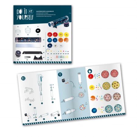 DIY Djeco Creative Set, Wie man ein Kaleidoskop erstellt