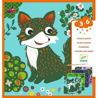 Set de rasage créatif Djeco, animaux sympathiques