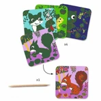 Set de rasage créatif Djeco, animaux sympathiques