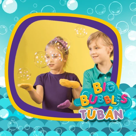 Set Reuze Zeepballonnen - Hop Hop Hop - Springballonnen