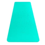 Esterilla de yoga para adultos, ecológica - Tierra, turquesa