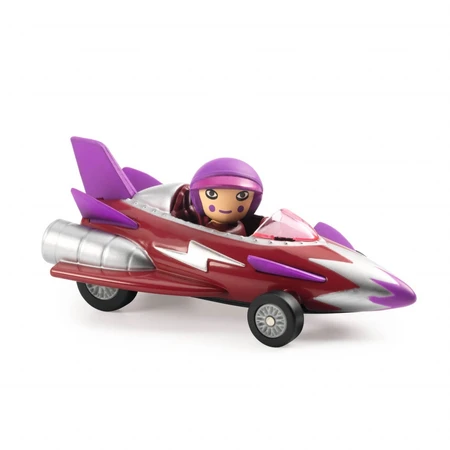 Miss Burgundy Rennwagen, Crazy Motors Kollektion, Djeco