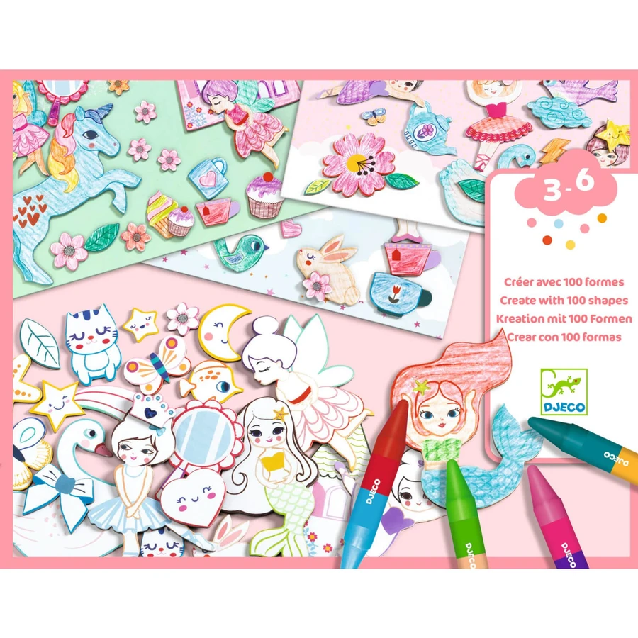 Djeco creatieve workshop, Een wereld voor meisjes