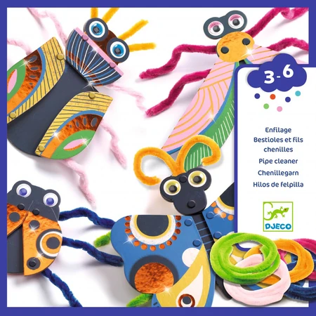 Creatief spel Insecten, Djeco