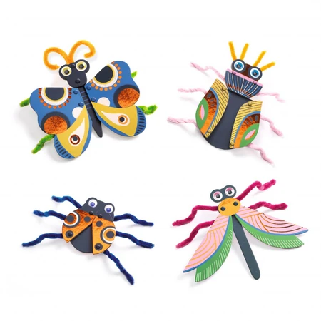 Creatief spel Insecten, Djeco