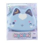 Momomi Mini-Tagebuch - Kitty Schlüsselanhänger, weiches Tagebuch mit Kette