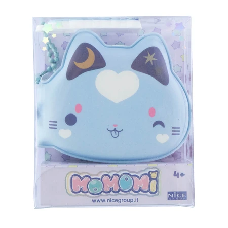 Momomi Mini-Tagebuch - Kitty Schlüsselanhänger, weiches Tagebuch mit Kette