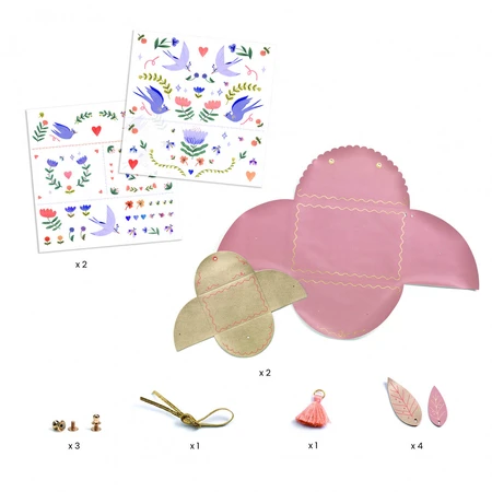 DIY Djeco set, purse and wallet