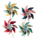 DIY Djeco set, windmolens, bloemmodellen