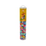 Juego de construcción Plus-Plus, tubo de 240 piezas, Tropical Mix, colores tropicales