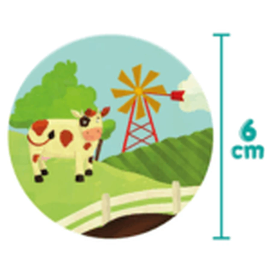Boppi matching game, 48 pieces, Farm