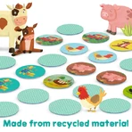Boppi matching game, 48 pieces, Farm