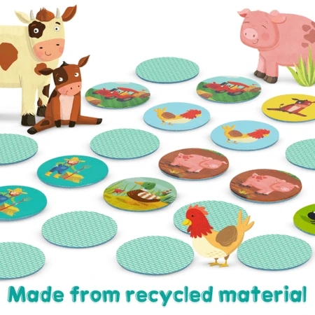 Boppi matching game, 48 pieces, Farm