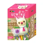DIY sewing set - decoration pencil topper - Lama