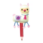 DIY sewing set - decoration pencil topper - Lama