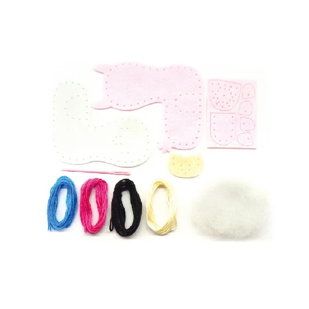 DIY sewing set - decoration pencil topper - Lama