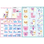 DIY sewing set - decoration pencil topper - Lama
