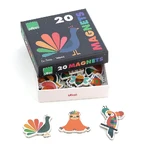 Caja de 20 imanes de animales - Rainbow Andy Westface - Vilac