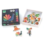 Caja de 20 imanes de animales - Rainbow Andy Westface - Vilac