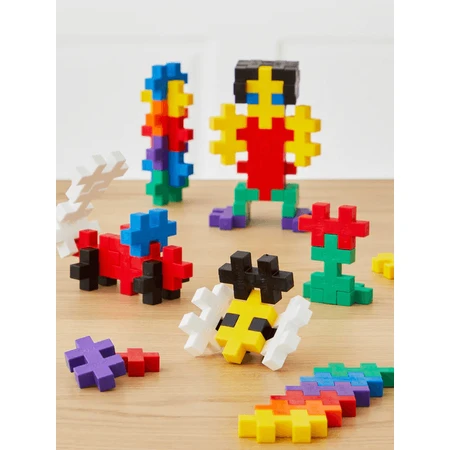 Plus-Plus construction set, 60 large pieces, Learn to build