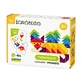 Mosaic wooden triangles 64 pieces