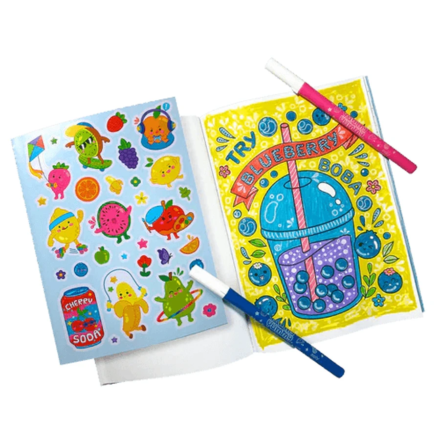 Yummy Yummy Scented Coloring Set - 3 in 1