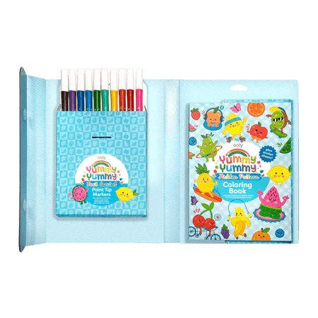 Yummy Yummy Scented Coloring Set - 3 in 1