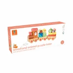 Train en bois avec formes et animaux, Orange Tree Toys