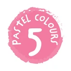 Set of 5 washable Dot Markers - pastel colors, Haku Yoka