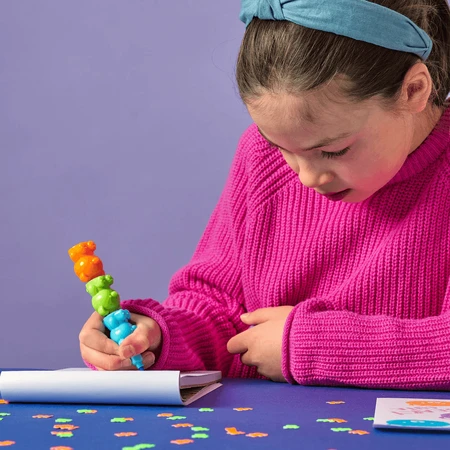 Auswechselbare Marker Bear Besties - Satz von 5 Neonfarben - Bear Besties