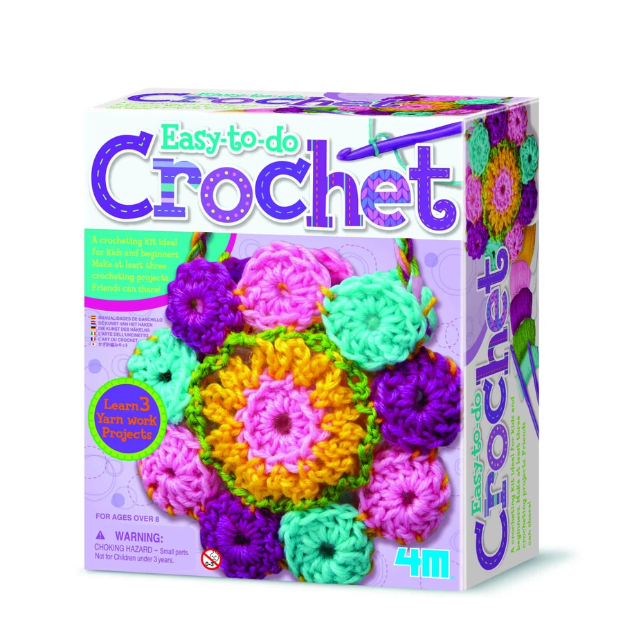 Easy crochet kit for kids