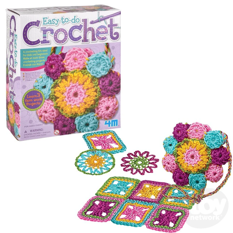 Easy crochet kit for kids