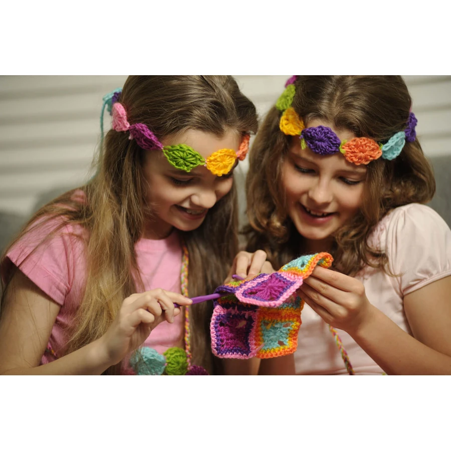 Easy crochet kit for kids