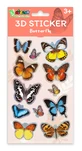 3D Stickers - Butterflies, Natural Creations collection