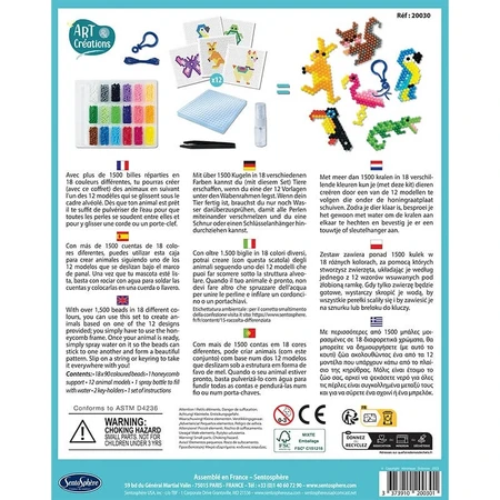 Aquabeads beads creative kit - Animals and Birds - Sentosphere