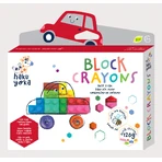 Interconnectable Block Crayons Waxed Pencils - Machine, Haku Yoka