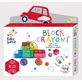 Interconnectable Block Crayons Waxed Pencils - Machine, Haku Yoka