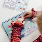Set créatif avec autocollants, chiffres à coller, Disney Frozen