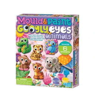 Creative workshop Model and paint - Animals with moving eyes