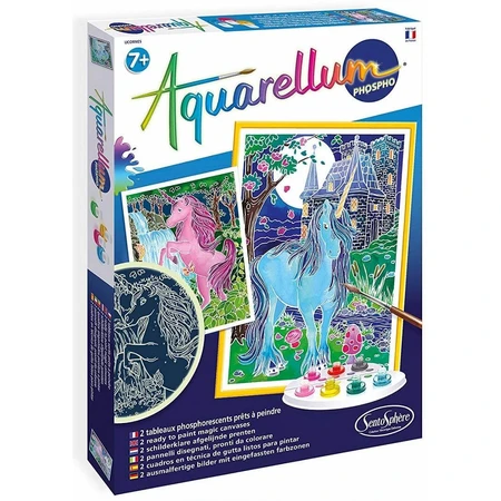 Aquarellum Unicornio fosforescente
