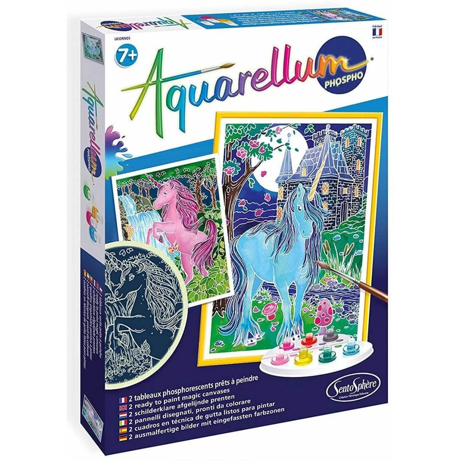 Aquarellum Unicornio fosforescente
