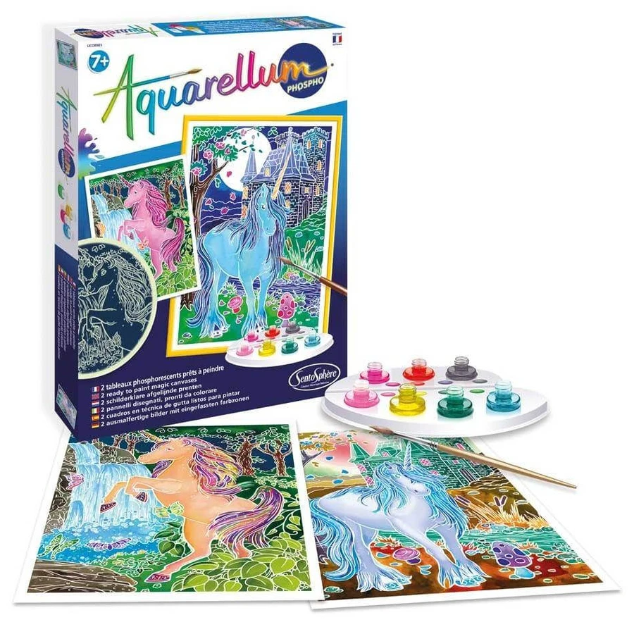 Aquarellum Unicornio fosforescente