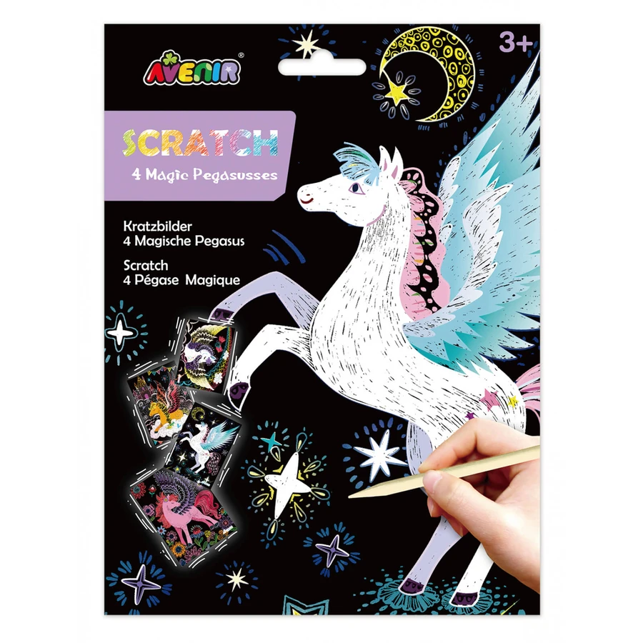Shaving set - 4 Pegas winged horses