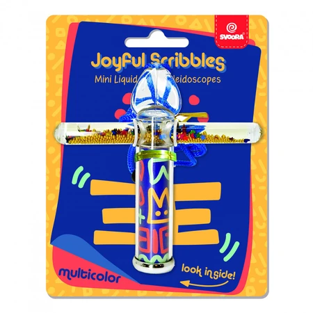 Mini caleidoscopio de tubo líquido Svoora