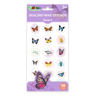 Imitatie zeehond stickers - Insecten, Natural Creations collectie
