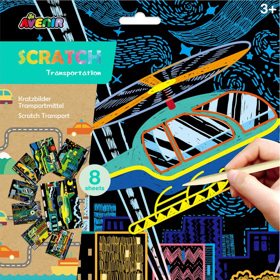 Scraping Set - Transport Vehicles