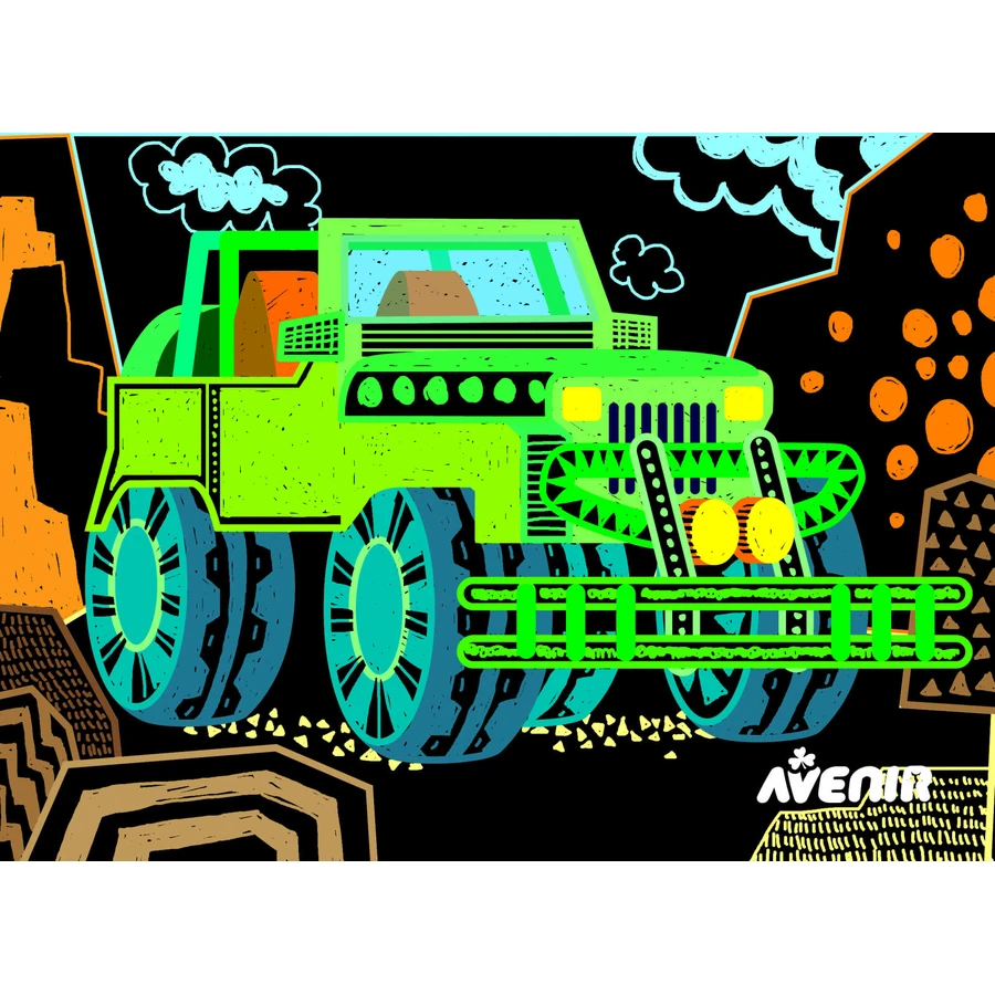 Scraping Set - Transport Vehicles