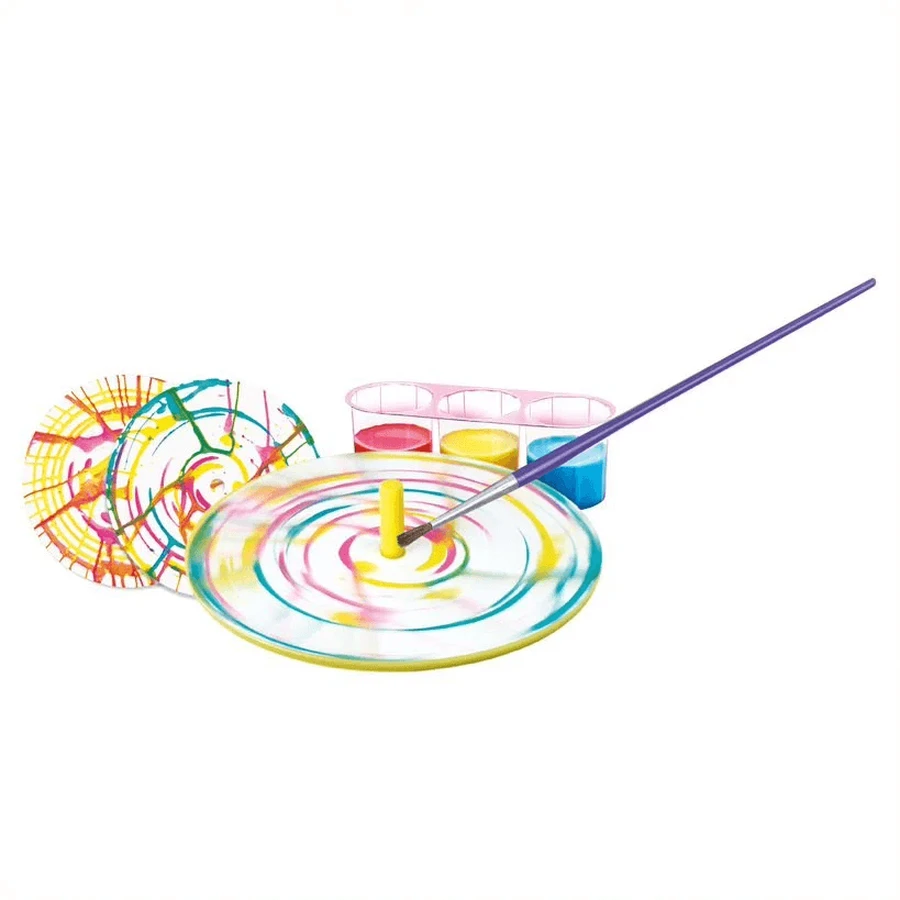 Mini Creative Set - Spin Art Painter Spin Art Wheel, LittleCraft