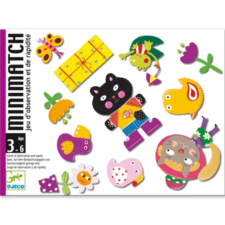 Mini match observation game Djeco