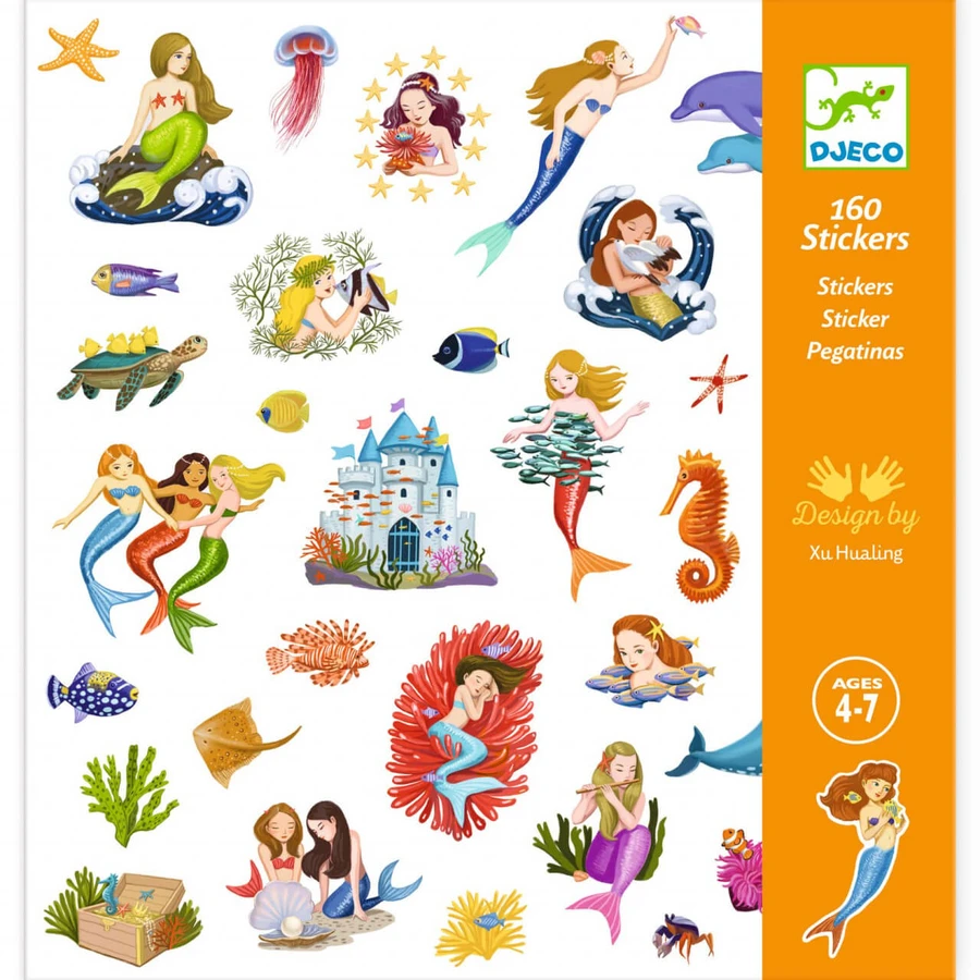 Djeco Mermaid stickers